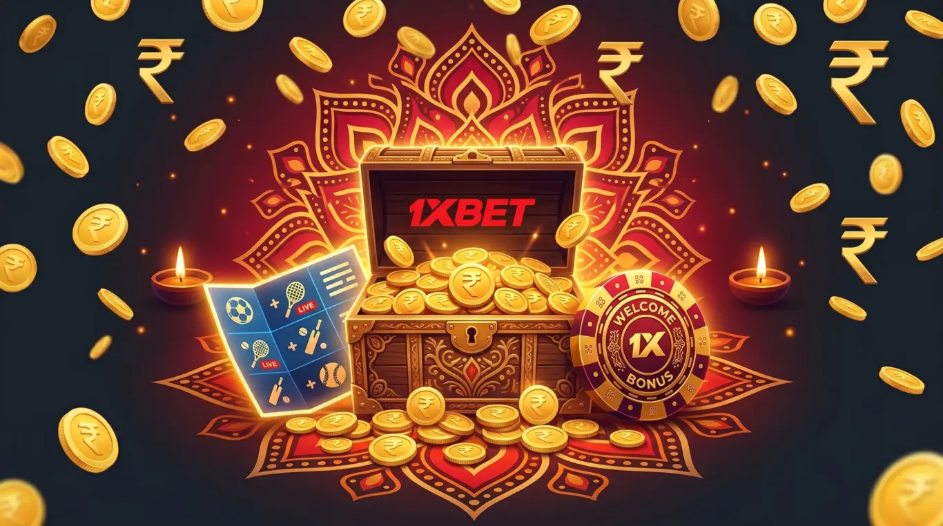 1xbet bonus India